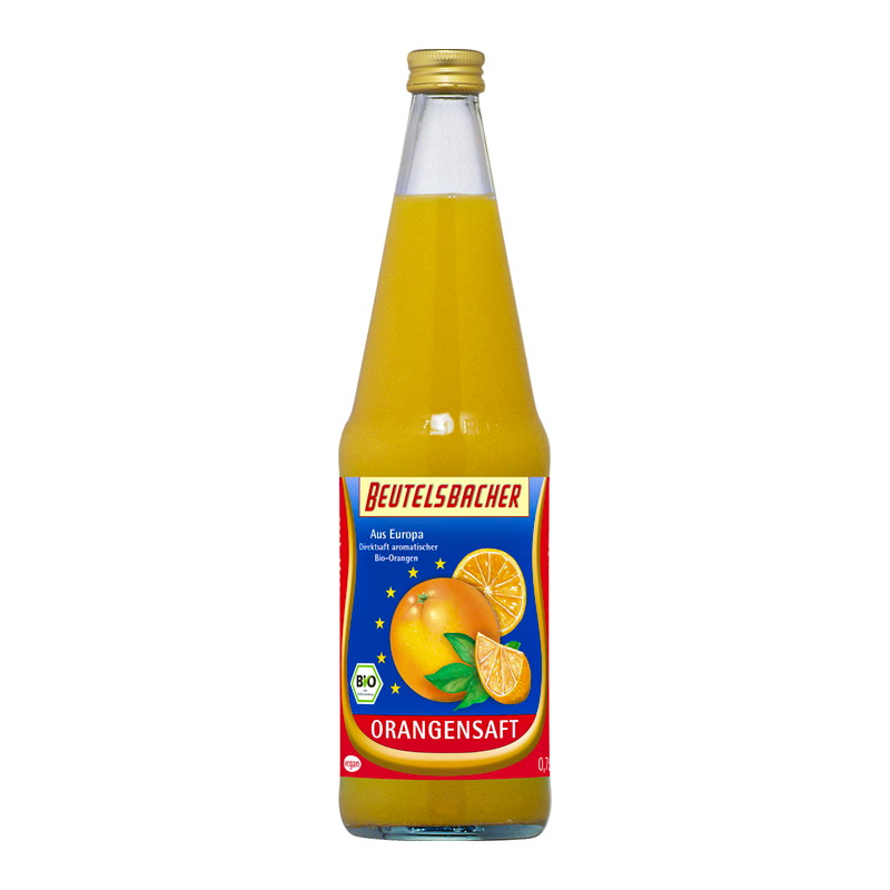 Pomarančová šťava bio 700ml Beutelsbacher